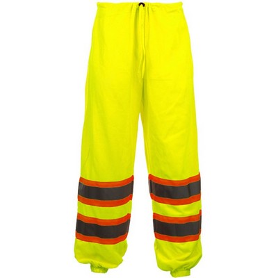 GSS™ Class E Lime Green Safety Mesh Pants