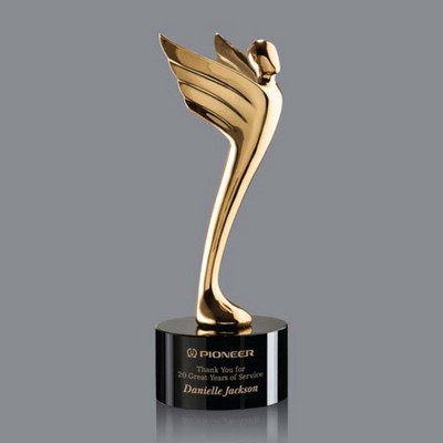 Meteor Award - Gold/Black 10¼"