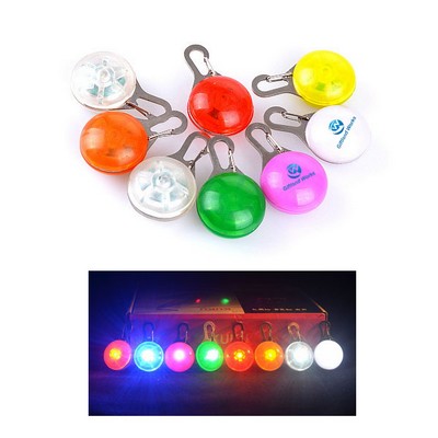 LED Flashing Light Pet Collar Pendant