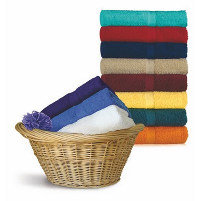 Hunter Green Shuttle Less Loom Bath Towel (24"x48")