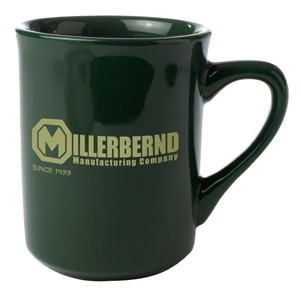 8.5 Oz. Vitrified Toledo Cup (Hunter Green)