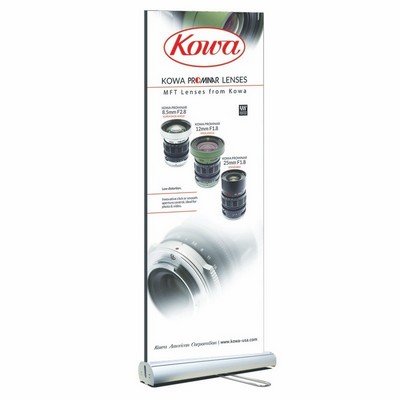 Double-Sided Standard Retractable Banner Sand Kit, Vinyl (33" x 80")