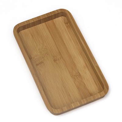 Bamboo Guest Towel Tray