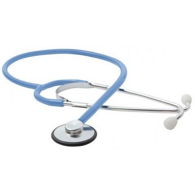 Single Head Light Blue Stethoscope Nursescope