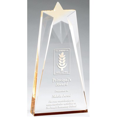 Polaris Star Tower Award, Gold, 9"H