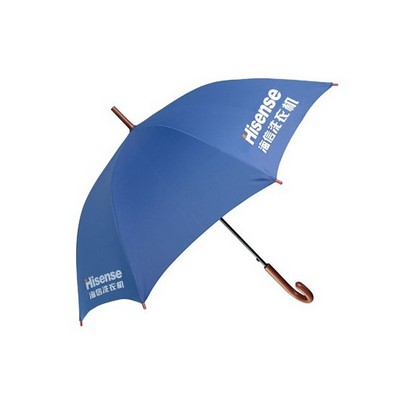 Straight rod umbrella