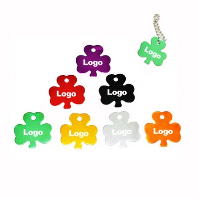 Clover Shape Pet ID Tags