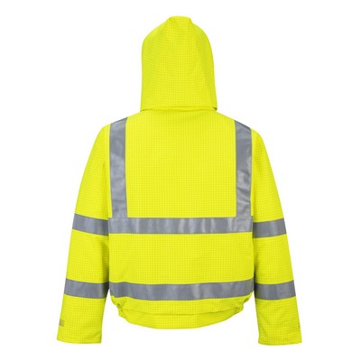 Flame Resistant Rain High-Vis Antistatic Bomber Jacket