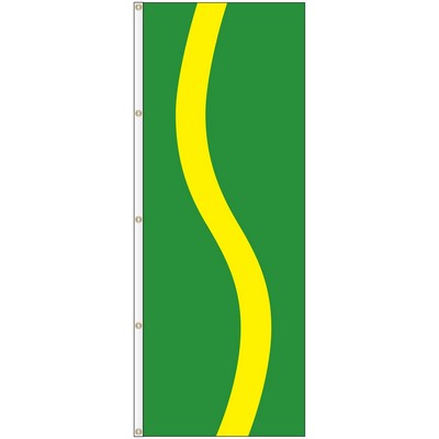 5' x 3' Ribbon Style Vertical Nylon Decorative Flag