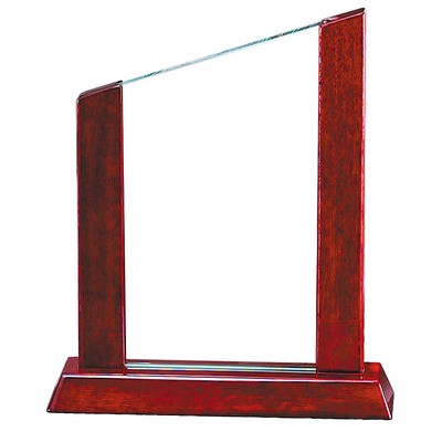 Glass Peak in Rosewood Piano Finish Stand