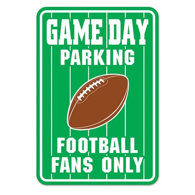 Game Day Parking Sign