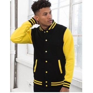 AWDis® Just Hoods® Adult Letterman Jacket