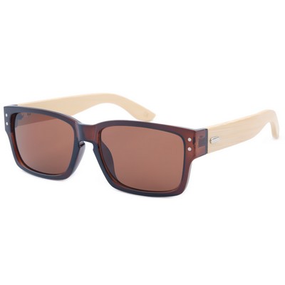 Bamboo Wood Sunglasses - Brown Frames