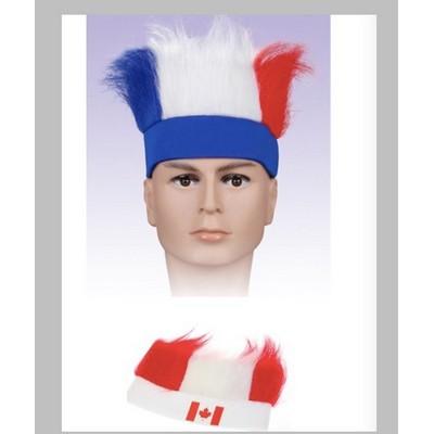 Sports Fan Wig with Headband