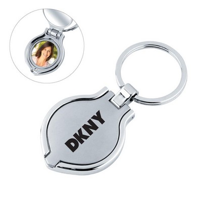 Round Mirror/Photo Frame Key Chain