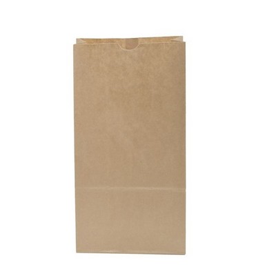 4# Natural Kraft Paper SOS/Popcorn Bag (5"x3.125"x9.625")