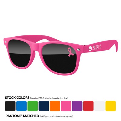 Breast Cancer Awareness Retro Sunglasses