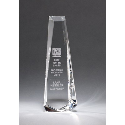 Towering Crystal Obelisk Award -11"