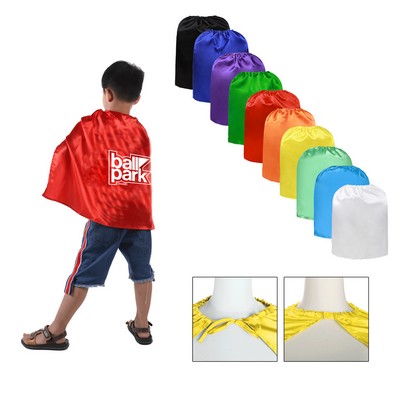 Youth Satin Superhero Cape