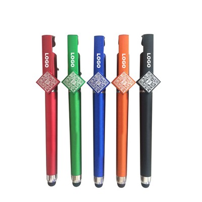 3 in 1 Ballpoint Pen / Pen Stand / Stylus Pen / QR Pen