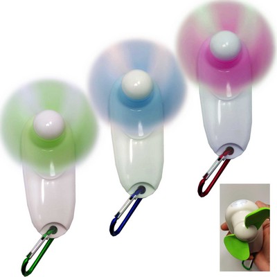 Hand Held Fans with Light