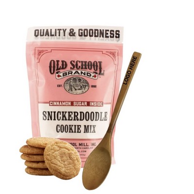 Holiday Snickerdoodle Cookie Mix with Branded Spoon