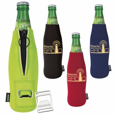 Koozie® Bottle Cooler w/ Removable Bottle Opener