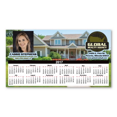 Realty Calendar Magnet - 5.5" x 3" - 30 mil - Outdoor Safe