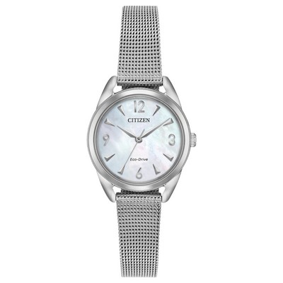 Citizen Ladies' Drive Collection LTR Eco-Drive Watch, Stainless Steel with Mother of Pearl Dial