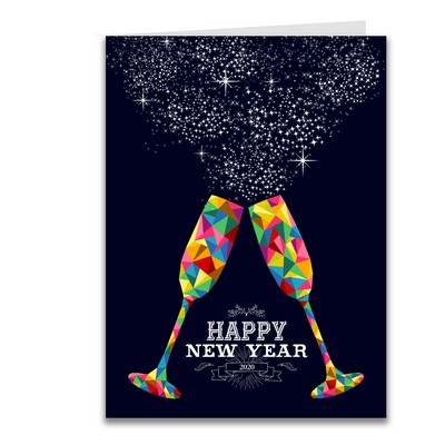 New Year's Party Invitation Greeting Card