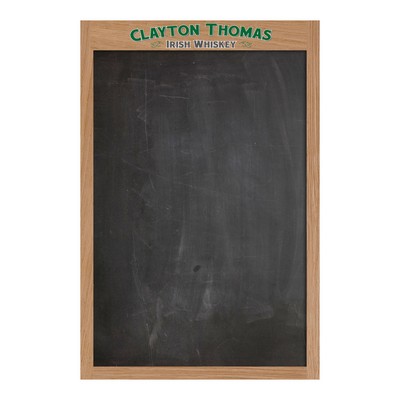 24x36 Oak Frame Wall Chalkboard