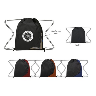 Grid Drawstring Sports Pack