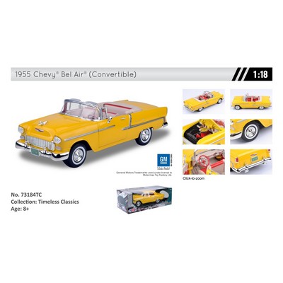 1955 Chevy® Bel Air 1/18 Scale Diecast Car