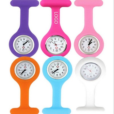 Silicone Compact Nurse Pocket Watch