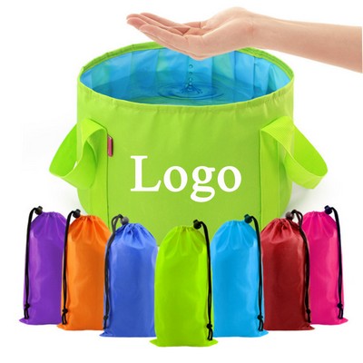 Multi-Purpose Outdoor Portable Folding Bucket