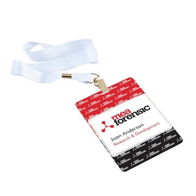 Event Card w/Badge Holder