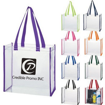 Clear PVC Tote Bag