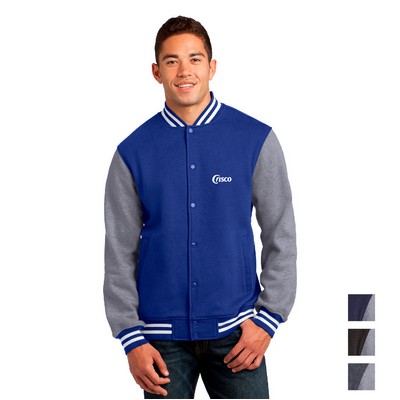 Sport-Tek® Fleece Letterman Jacket