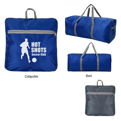 Frequent Flyer Foldable Duffel Bag