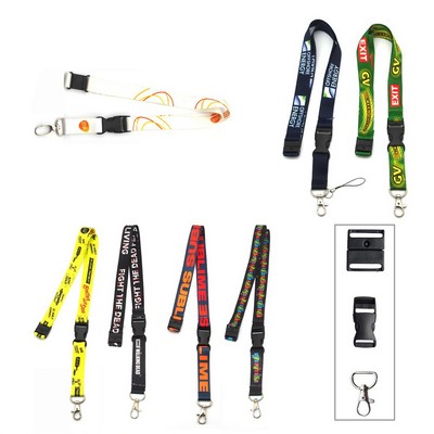 Polyester Lanyard 36" Length 4/5" Width