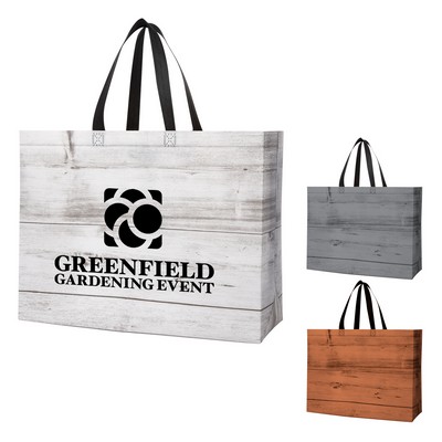 Chalet Laminated Non-woven Tote Bag