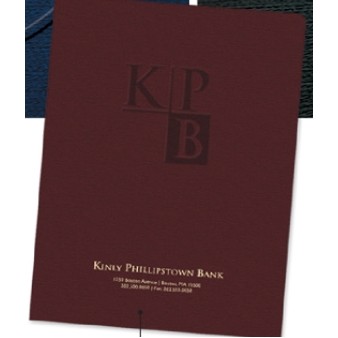 Foil Embossed Standard 2 Pocket Presentation Folder