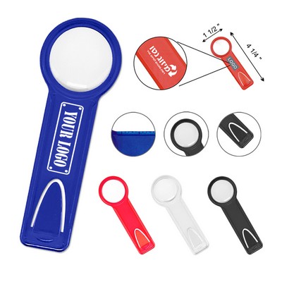 3-In-1 Bookmark Magnifier