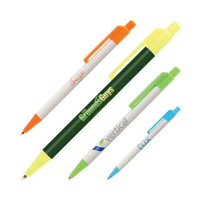 Neon Chromatic Plus Plastic Pen (Full Color Imprint)