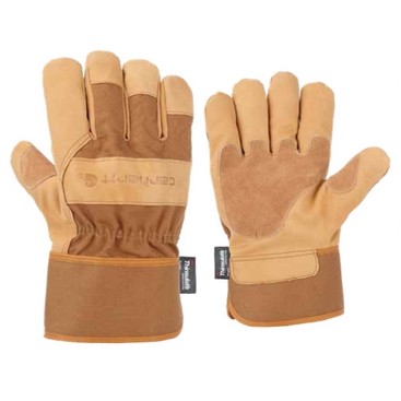 Carhartt® Insulated Duck/Synthetic Leather Safety Cuff Gloves