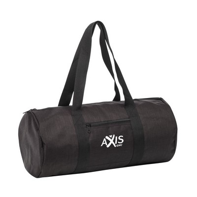 Takoma Heather Duffel Bag - Black