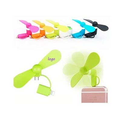 2-in-1 USB Mobile Phone Fan