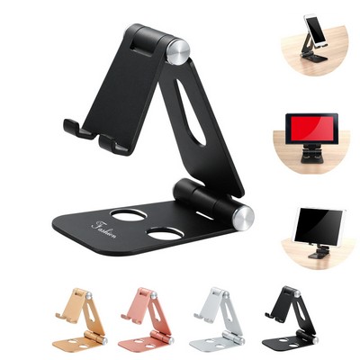 Adjustable Aluminum Desktop Foldable Phone/Pad Stand Holder