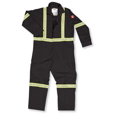 Black Indura® Protection Coveralls