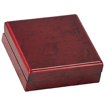 3.75" x 3.75" - Wood Gift Box - Rosewood